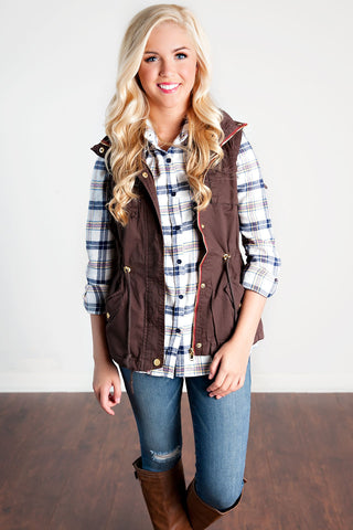 Must Have Vest-Brown