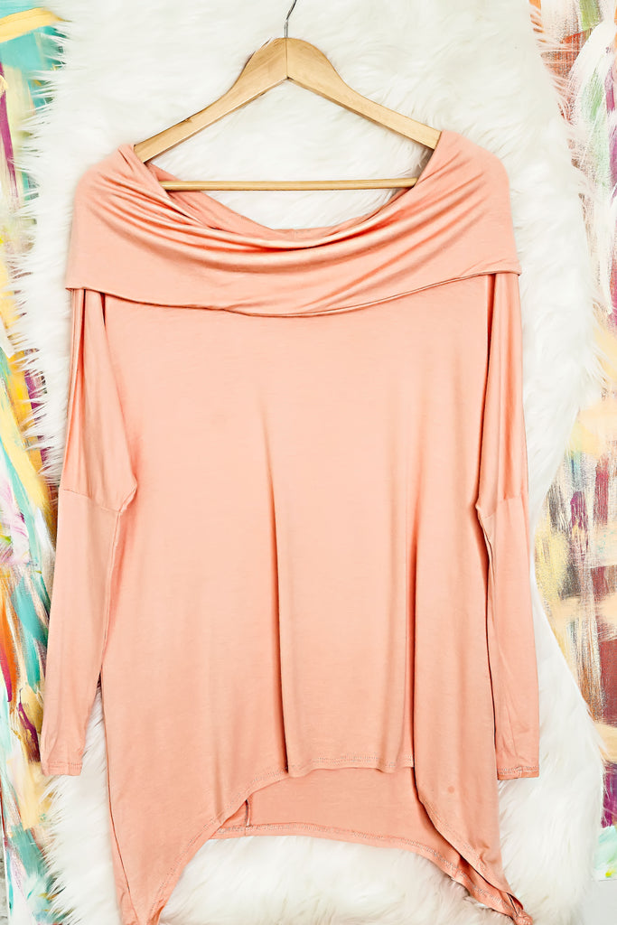 PEACEFUL MOMENTS TOP- PEACH