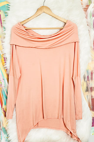 PEACEFUL MOMENTS TOP- PEACH