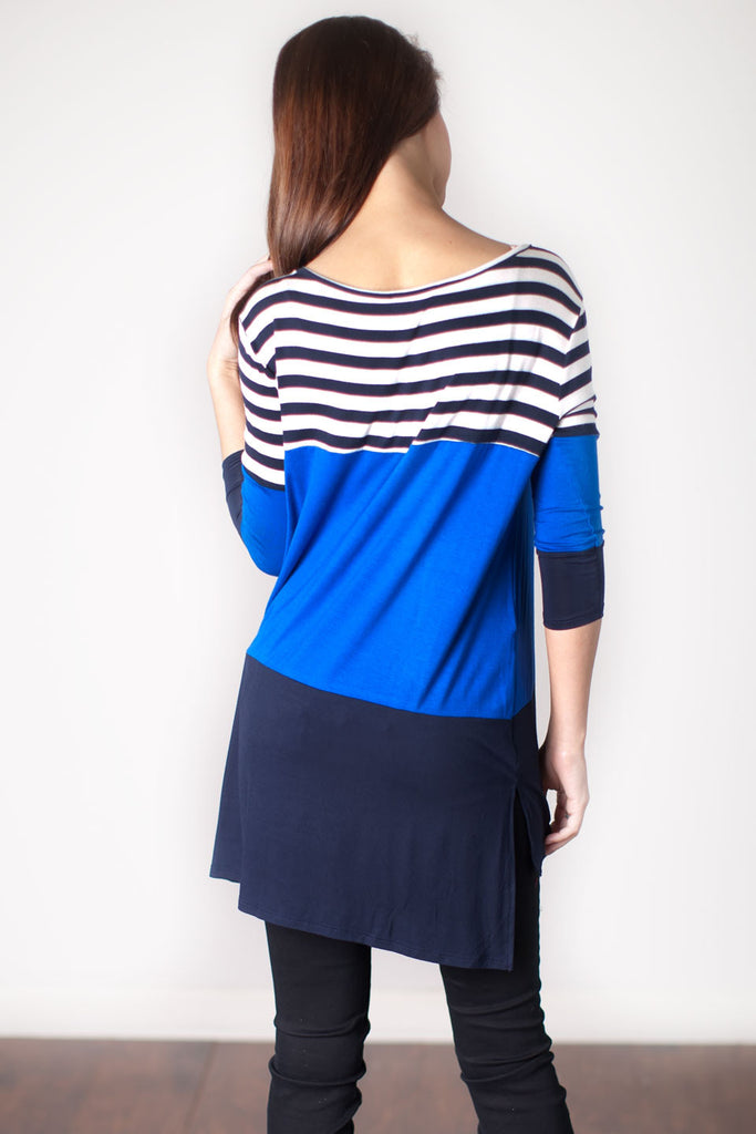 Ocean Blues Striped Tunic