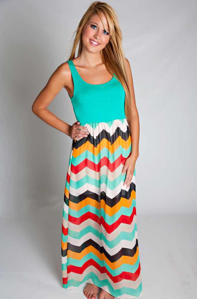 Eclectic Zigzag Dress