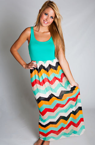 Eclectic Zigzag Dress