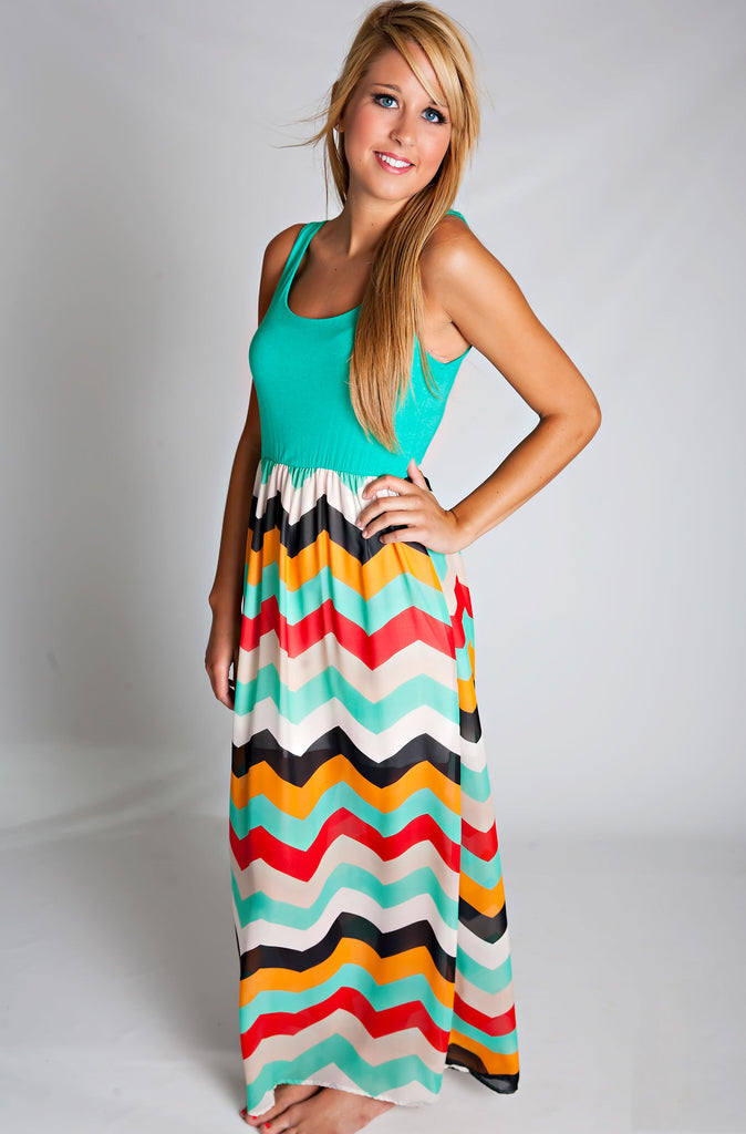 Eclectic Zigzag Dress