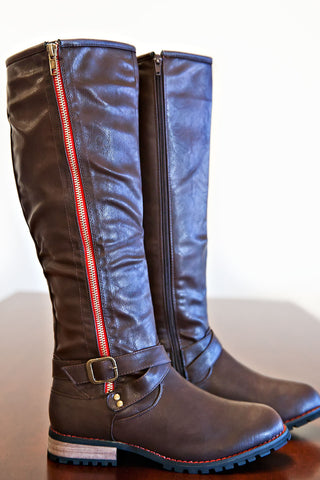 Out & About Boots-Brown