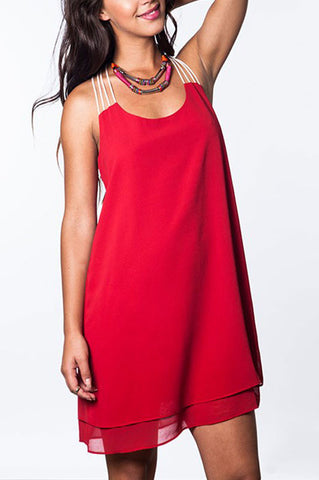 Own It Dress- Red