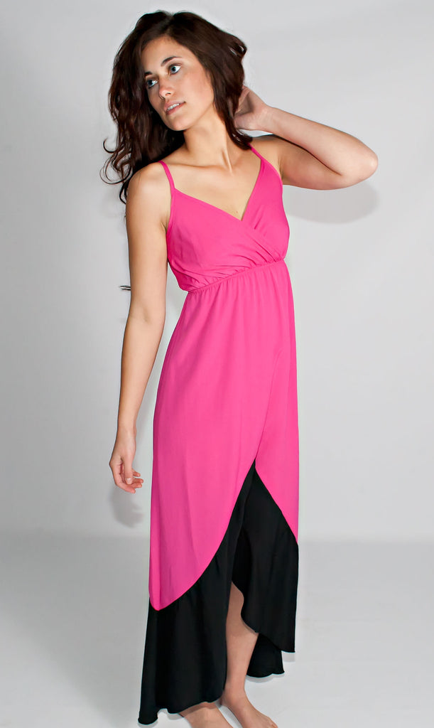 My Beloved Colorblock Maxi Dress