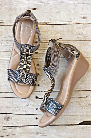 Play With Fire Sandals-Black