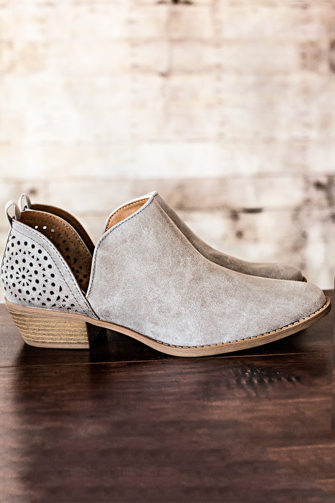 Rita Ankle Boots-Grey