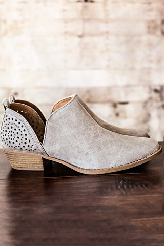 Rita Ankle Boots-Grey