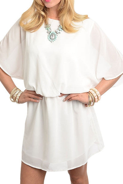 Things Of Beauty Dress-Ivory