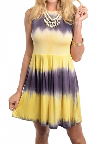 What A Catch Tie Dye dress