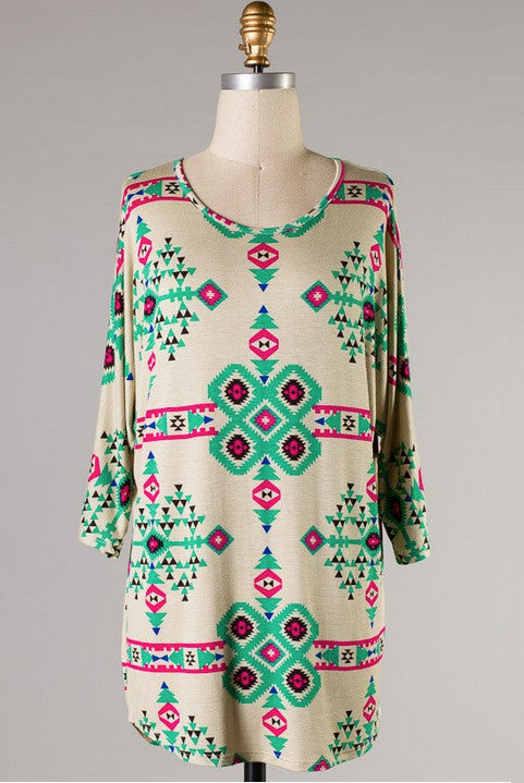 Sightseeing Printed Top