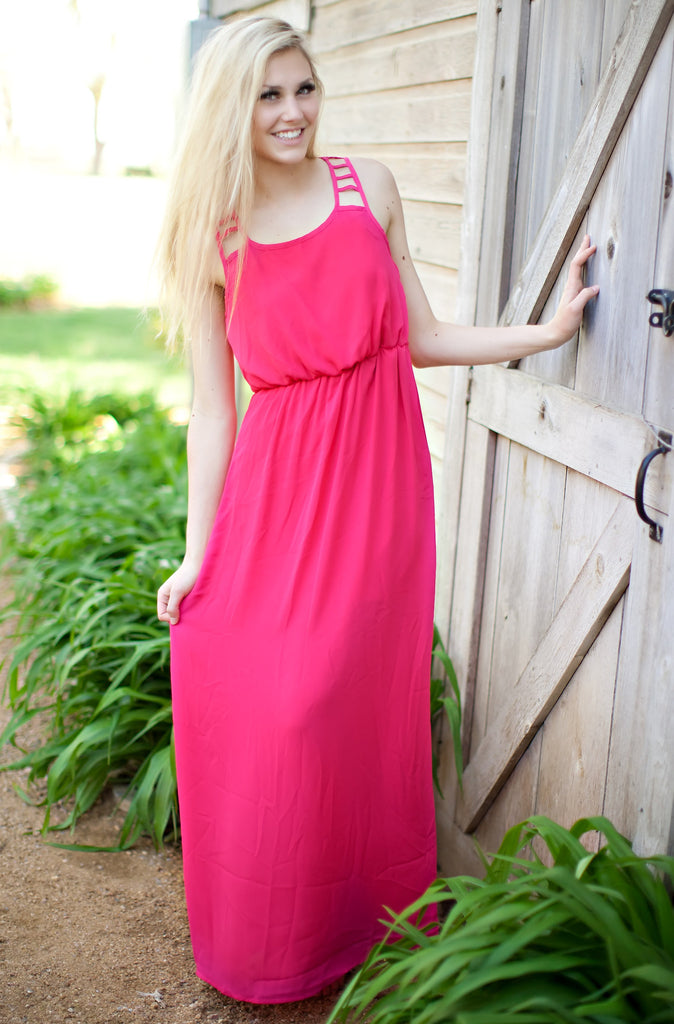 Simple Expression Maxi Dress