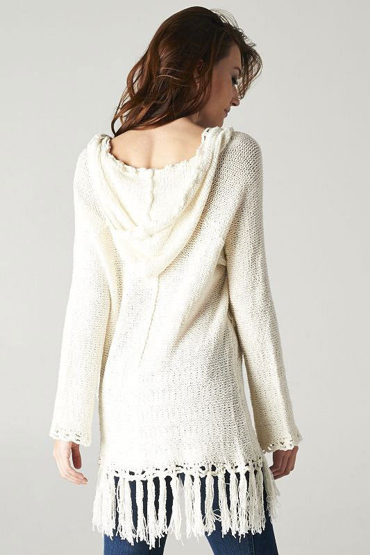 Simple Love Hooded Sweater