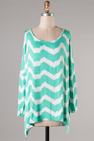 Happy Day Zigzag Top