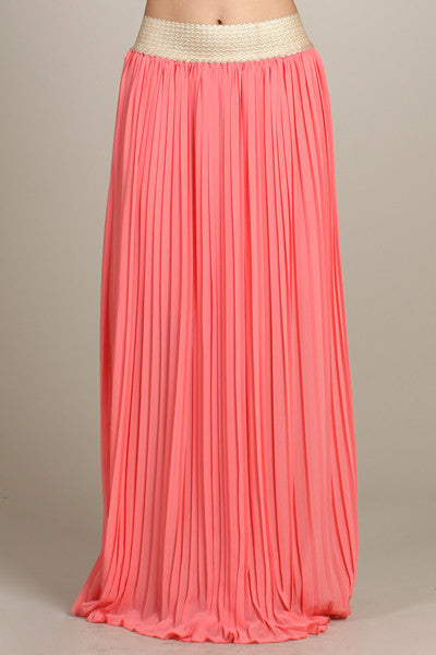 Stay Classy Pleated Skirt