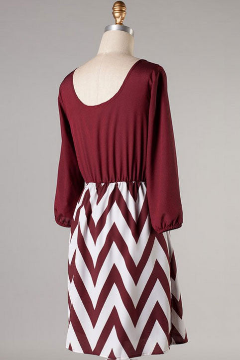 Surrender To Style Dress-Red/Black