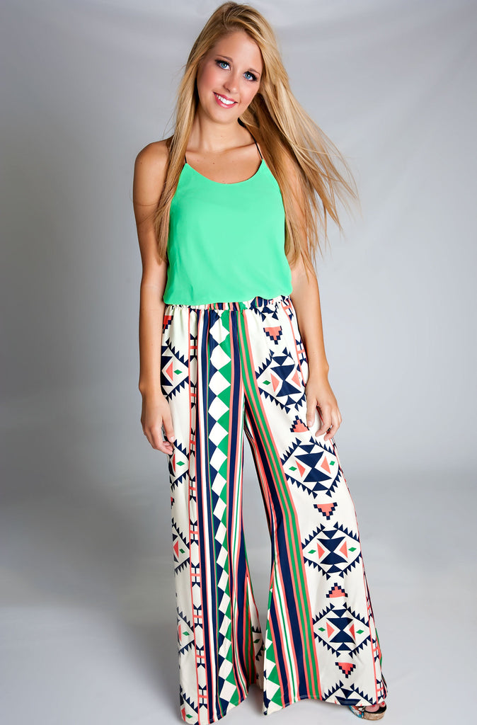 Scenic View Print Bottoms