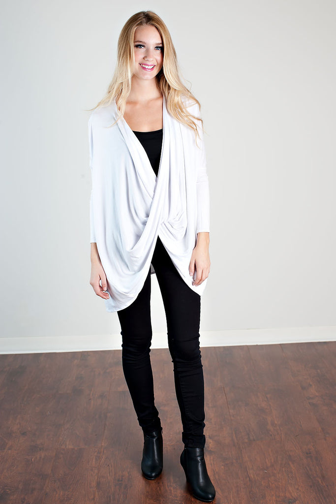 Tunic Love Top-White