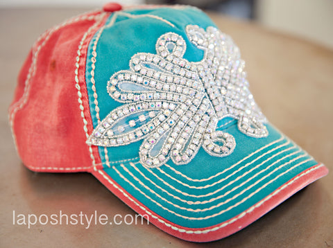 The "Get-It" Cap-Turquoise