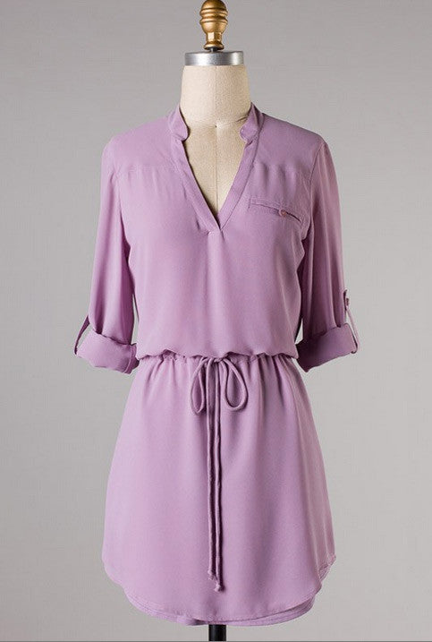 Windfall Dress-Lavender