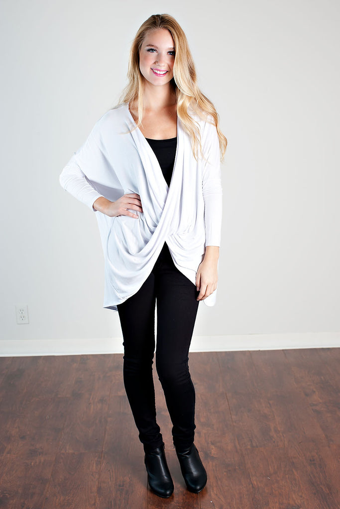 Tunic Love Top-White