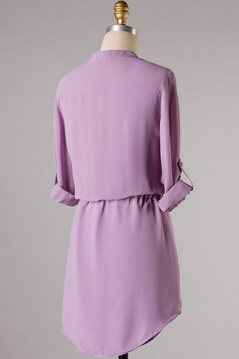 Windfall Dress-Lavender