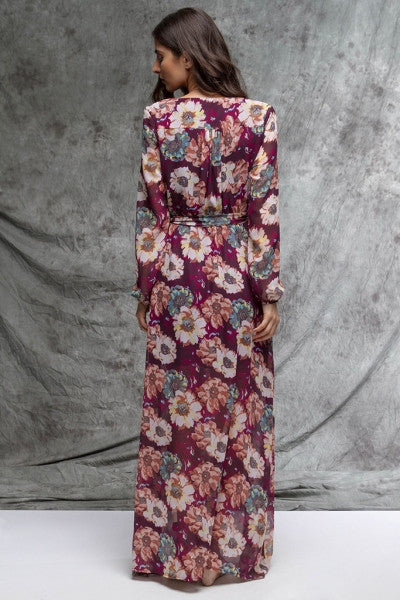 Bouquet Of Flowers Maxi Dress
