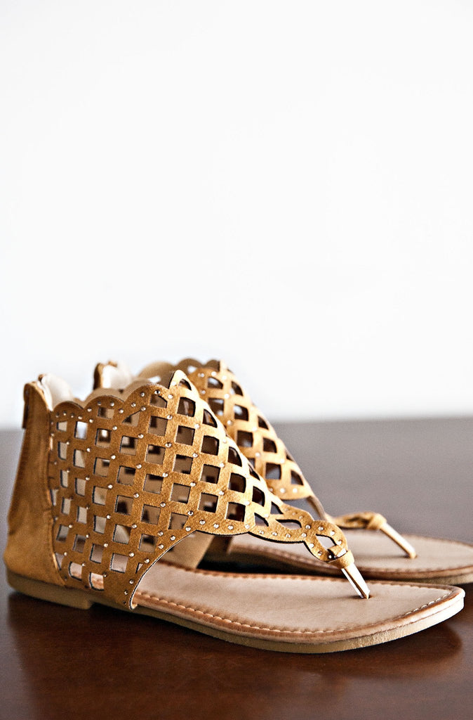 Zelma Sandals-Camel